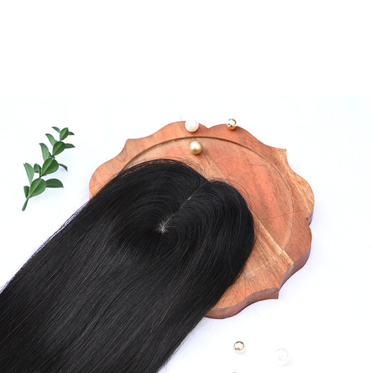 2"x5" | Silk Base Hair Topper